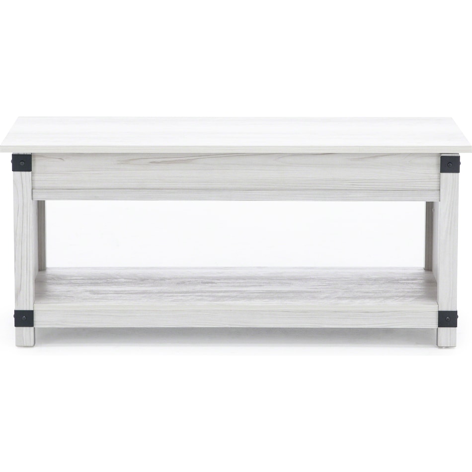 ashley furniture white cocktail table jamie  