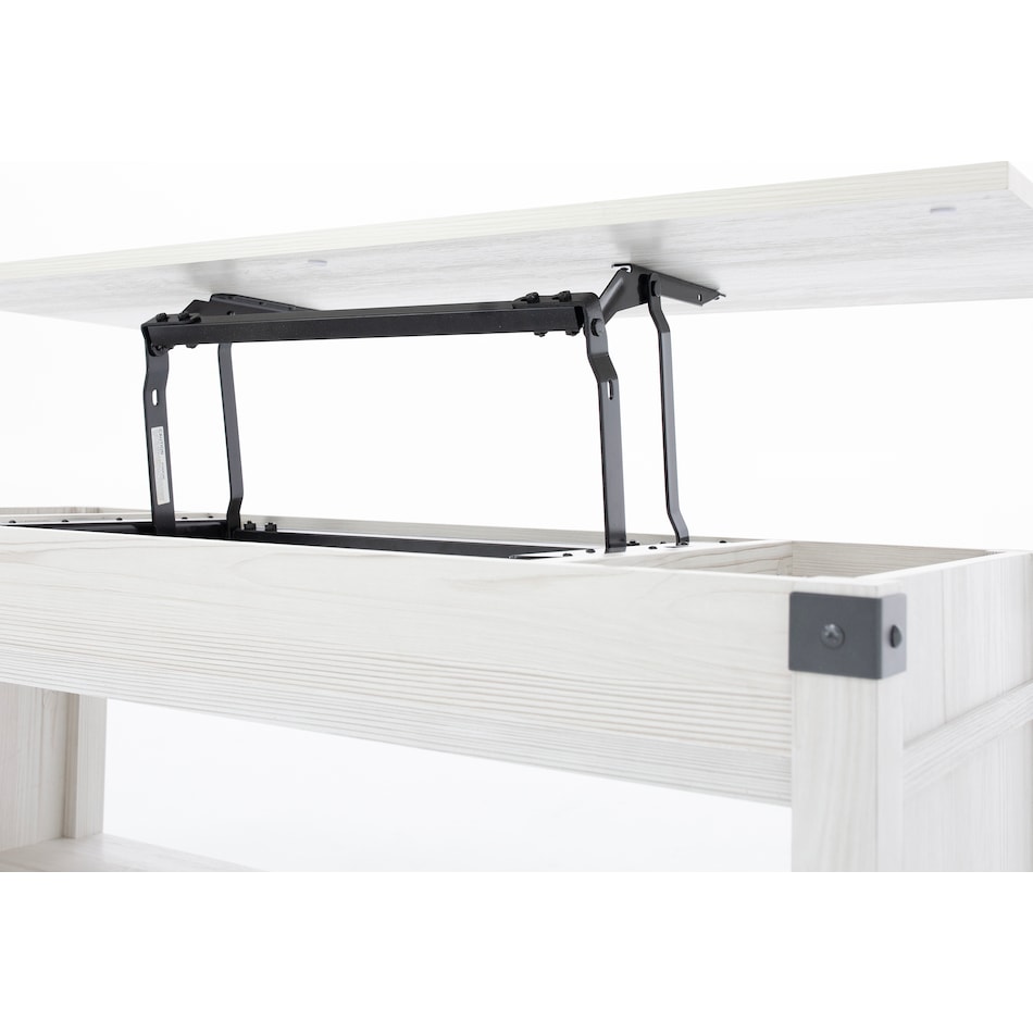 ashley furniture white cocktail table jamie  