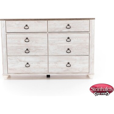 Willowton Six Drawer Dresser