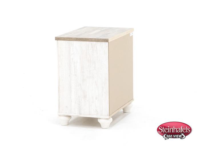 ashley furniture white single drawer  image   