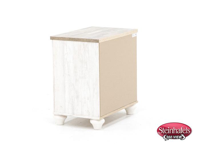 ashley furniture white single drawer  image   