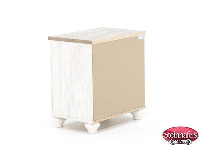 ashley furniture white single drawer  image   