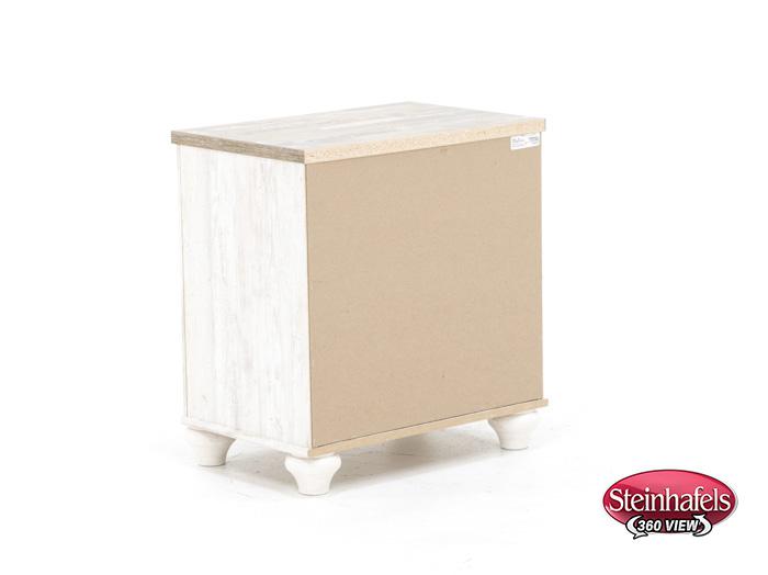 ashley furniture white single drawer  image   