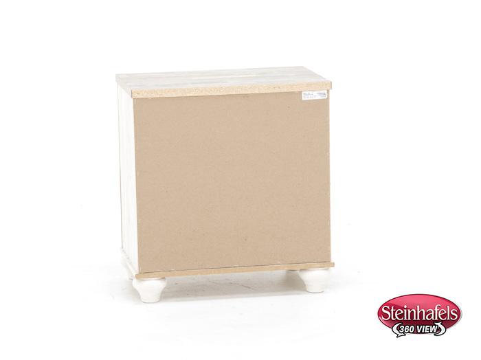 ashley furniture white single drawer  image   