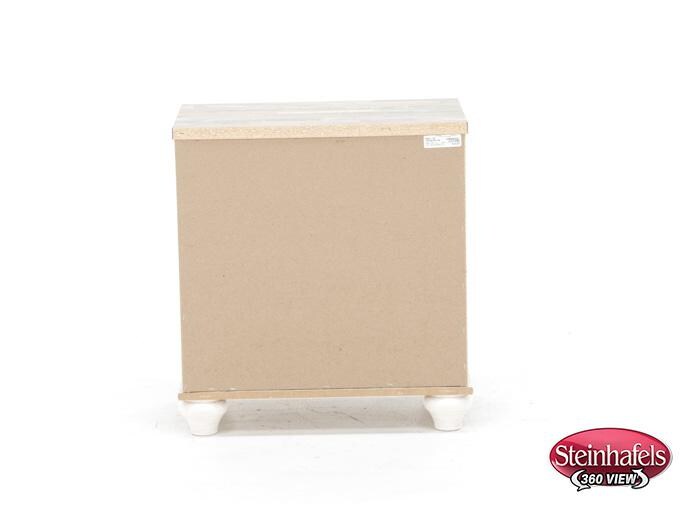 ashley furniture white single drawer  image   
