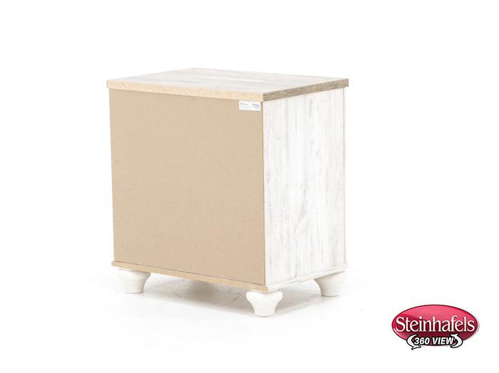 ashley furniture white single drawer  image   