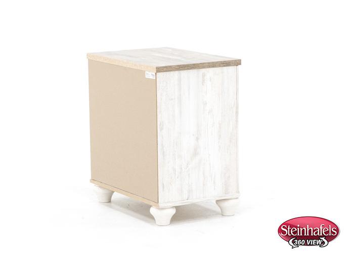 ashley furniture white single drawer  image   