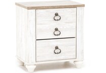 ashley furniture white single drawer   