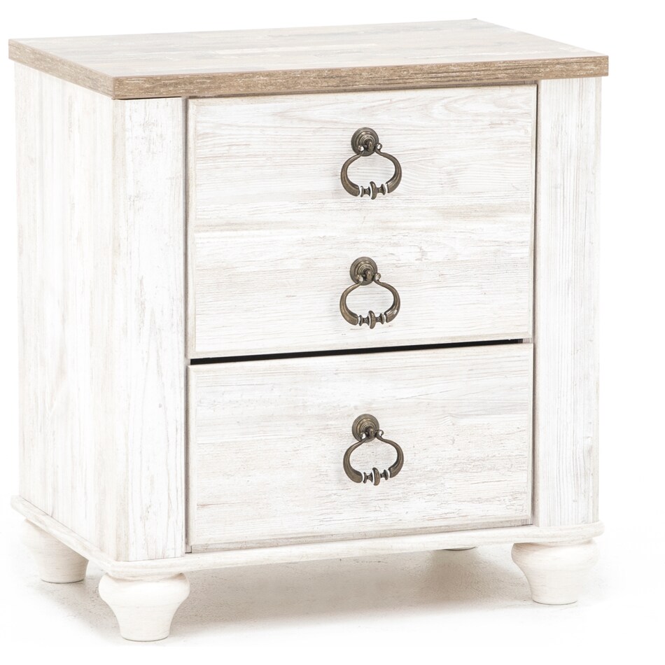 ashley furniture white single drawer   
