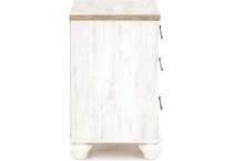 ashley furniture white single drawer   