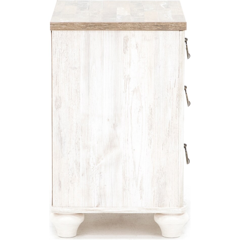ashley furniture white single drawer   