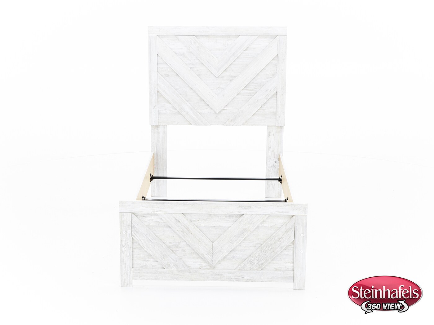 ashley furniture white twin bed package  image tpk  