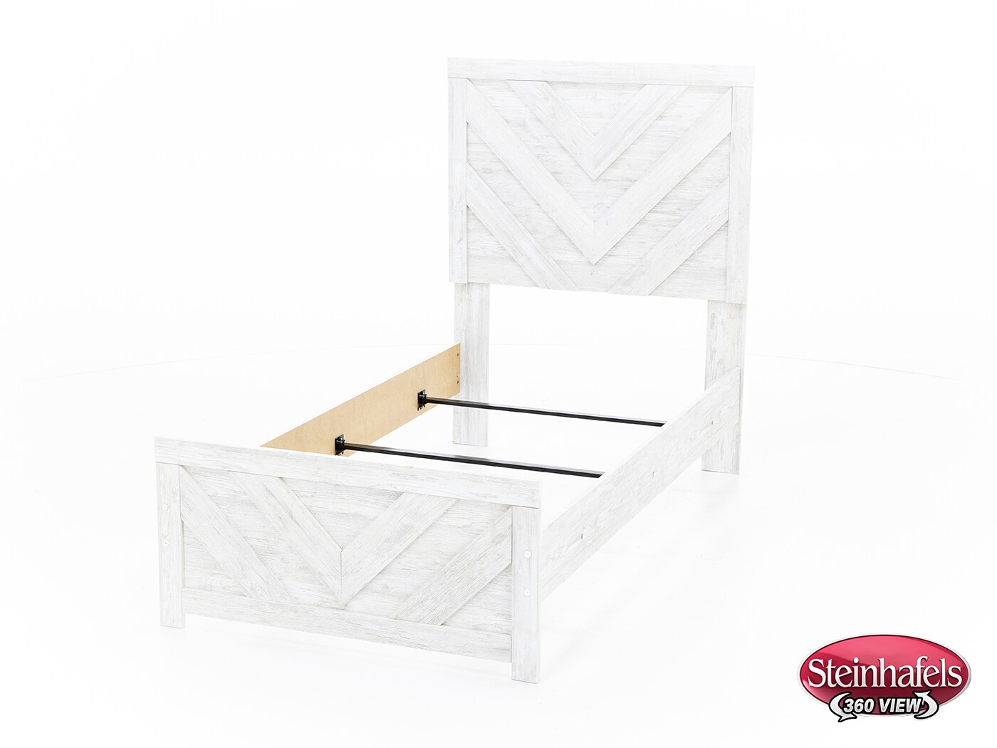 ashley furniture white twin bed package  image tpk  