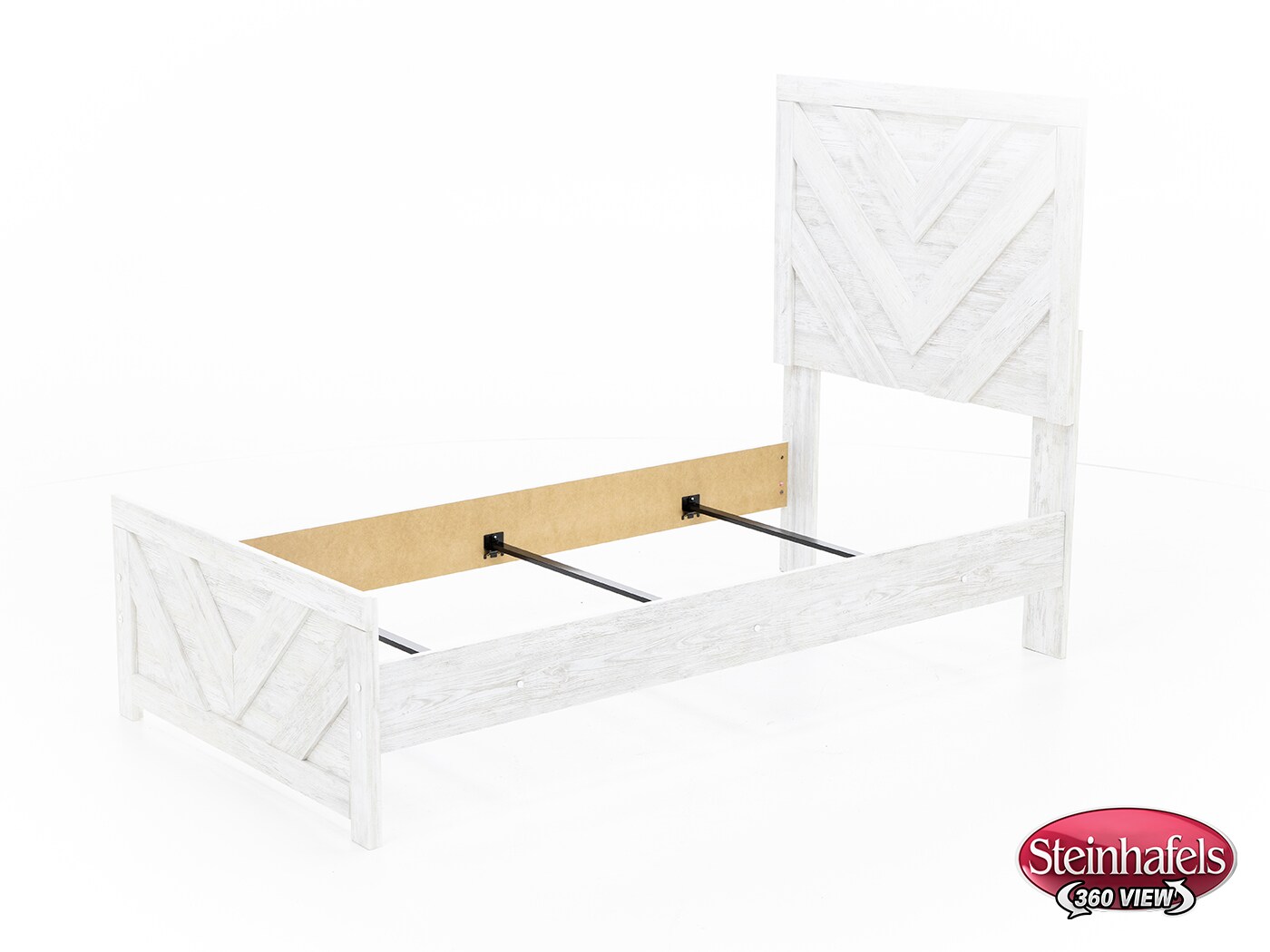 ashley furniture white twin bed package  image tpk  
