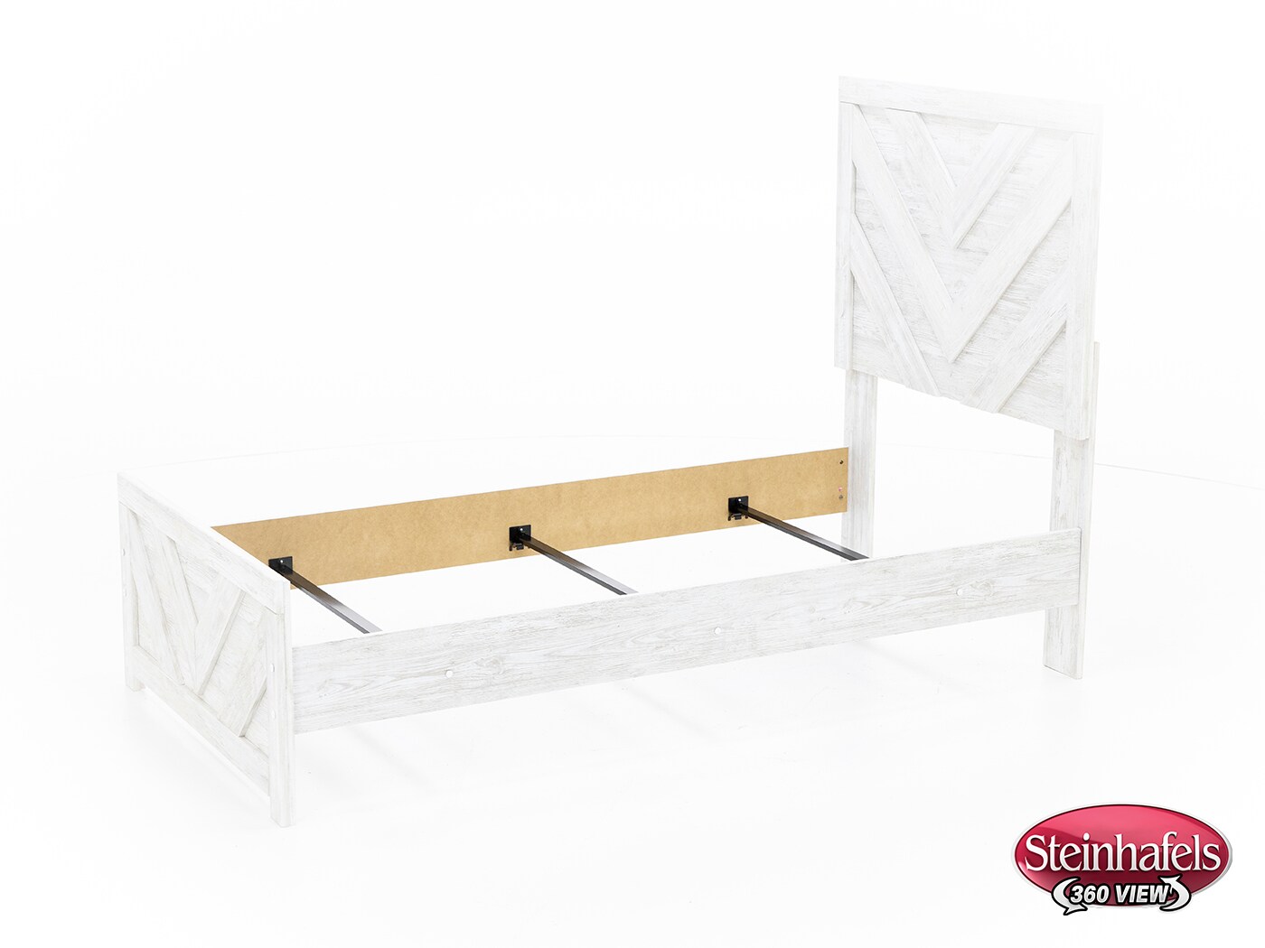 ashley furniture white twin bed package  image tpk  
