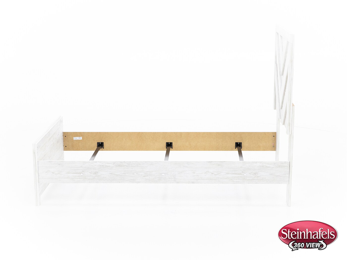ashley furniture white twin bed package  image tpk  