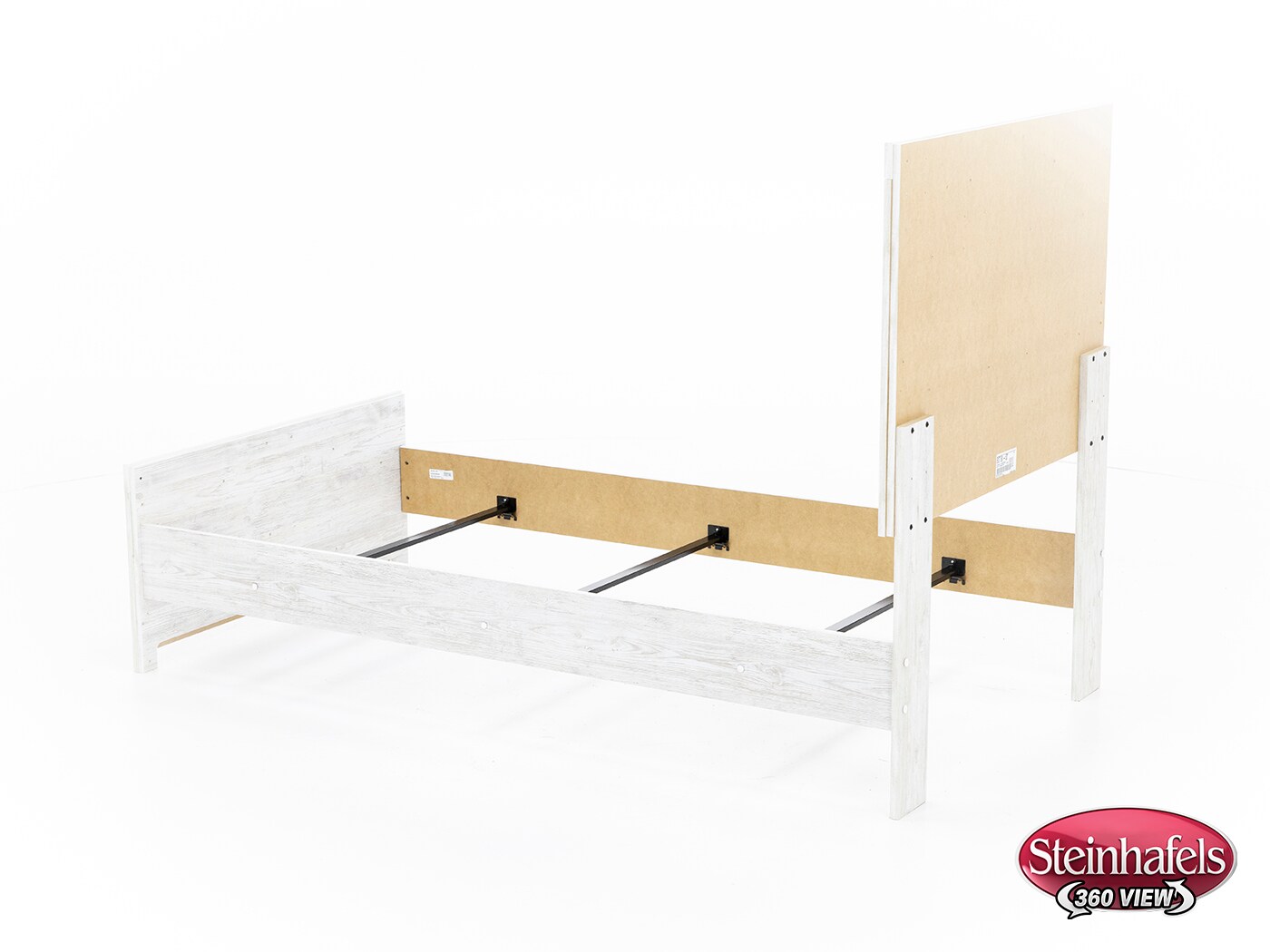 ashley furniture white twin bed package  image tpk  