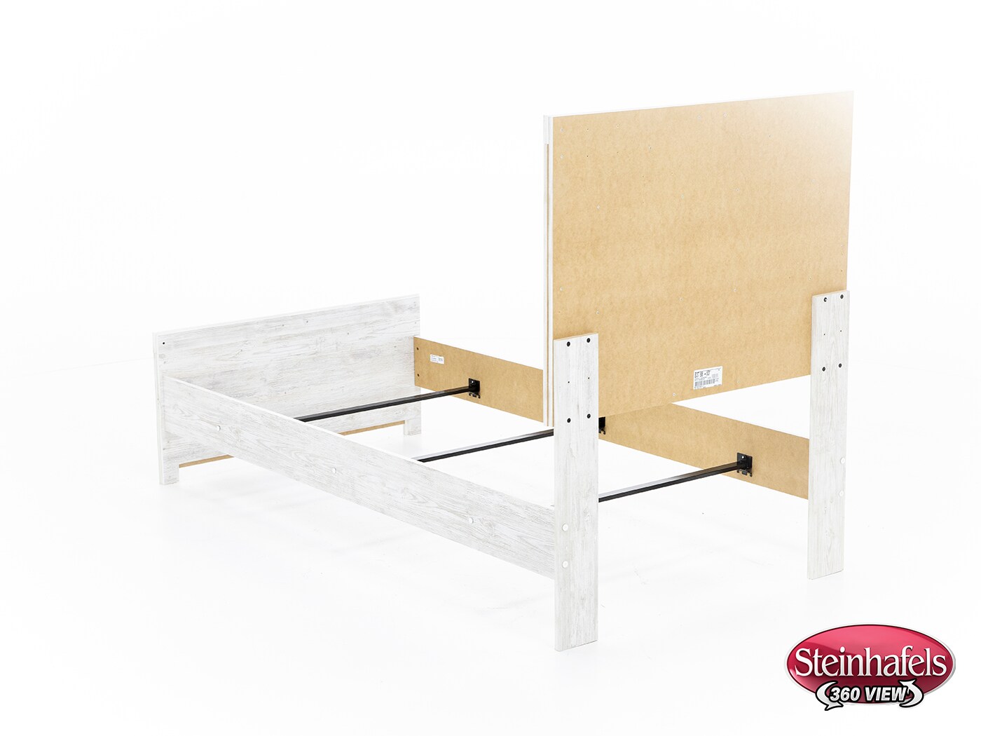ashley furniture white twin bed package  image tpk  