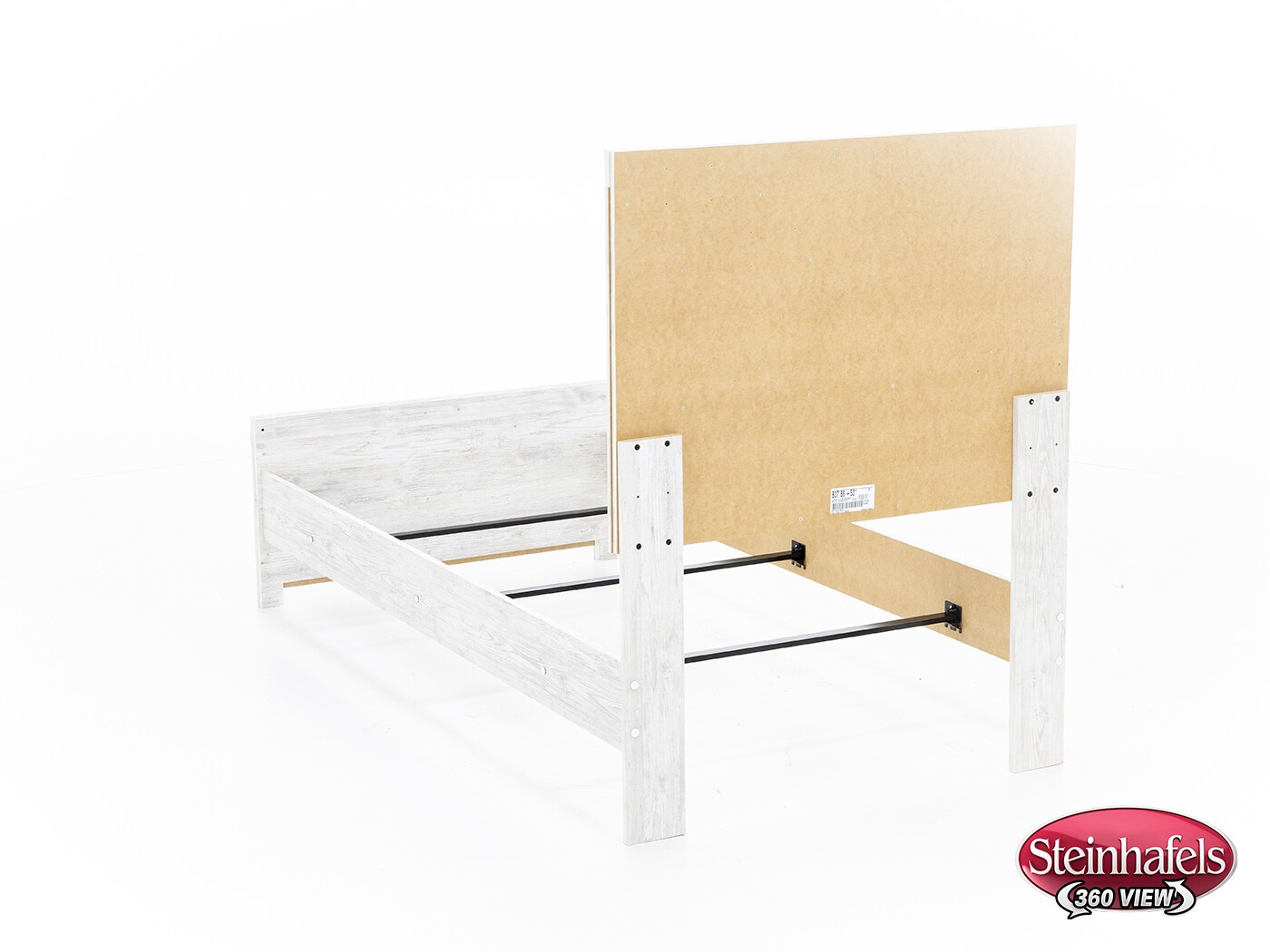 ashley furniture white twin bed package  image tpk  