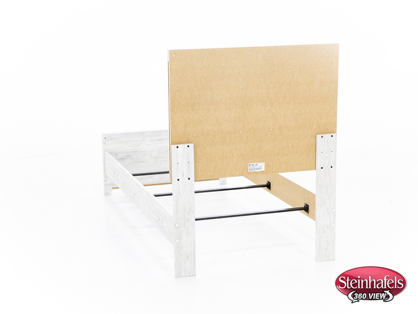 ashley furniture white twin bed package  image tpk  