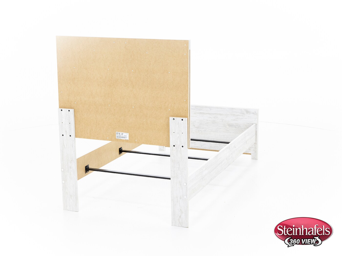 ashley furniture white twin bed package  image tpk  
