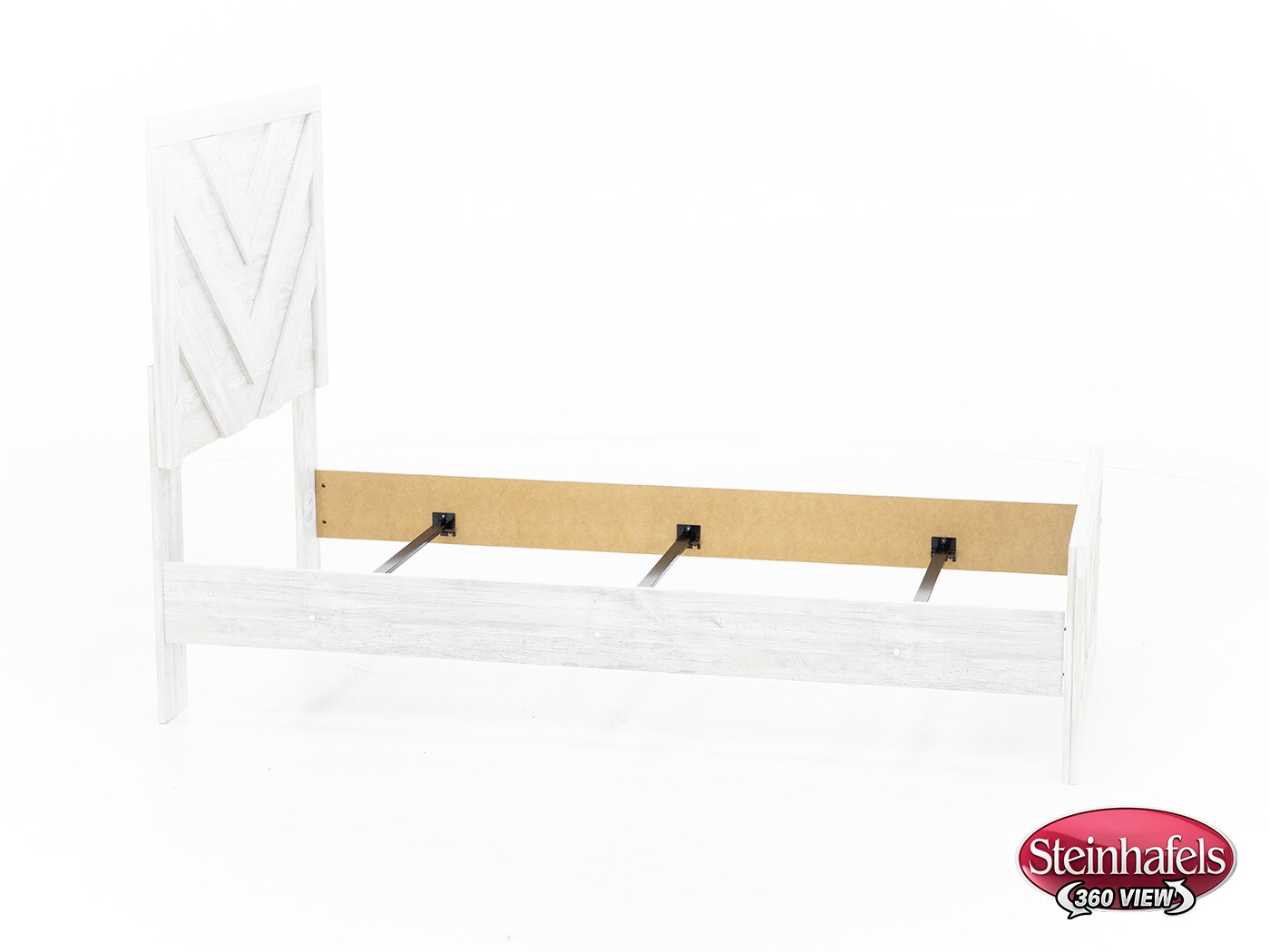 ashley furniture white twin bed package  image tpk  