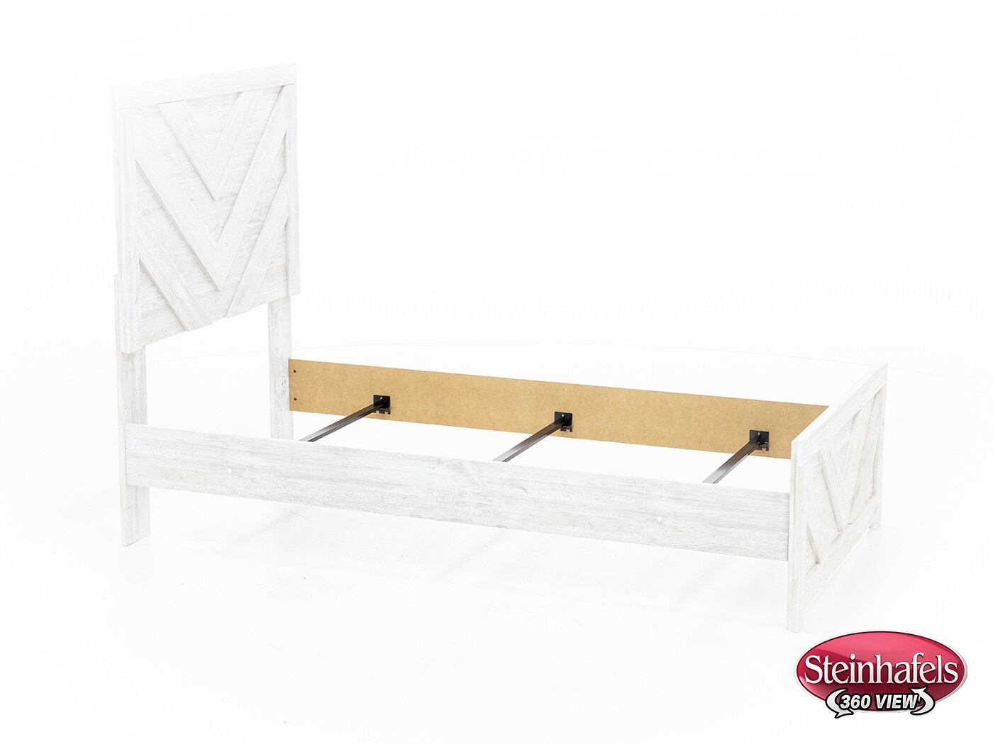 ashley furniture white twin bed package  image tpk  