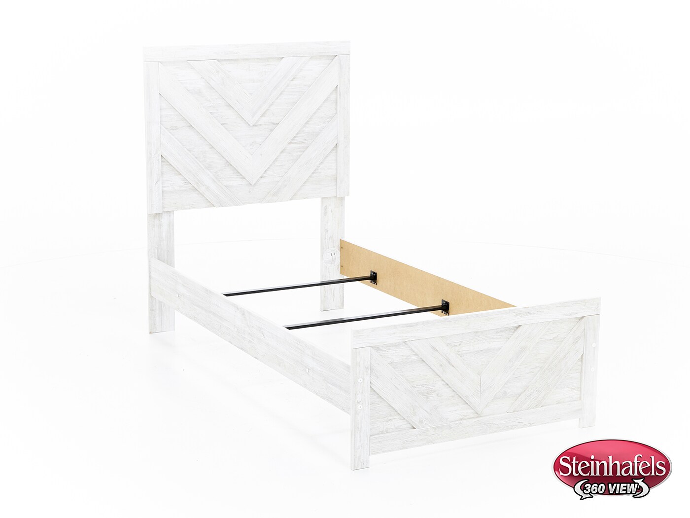 ashley furniture white twin bed package  image tpk  