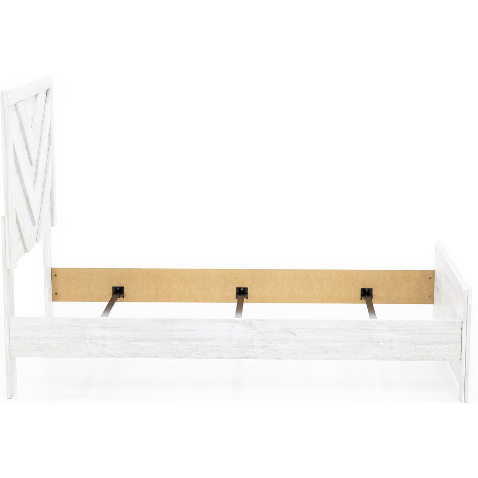 ashley furniture white twin bed package tpk  