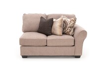 ashley brown sta fab sectional pieces pkg  