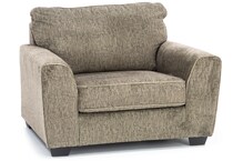 ashley chair and a half   