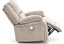 ashley grey recliner   
