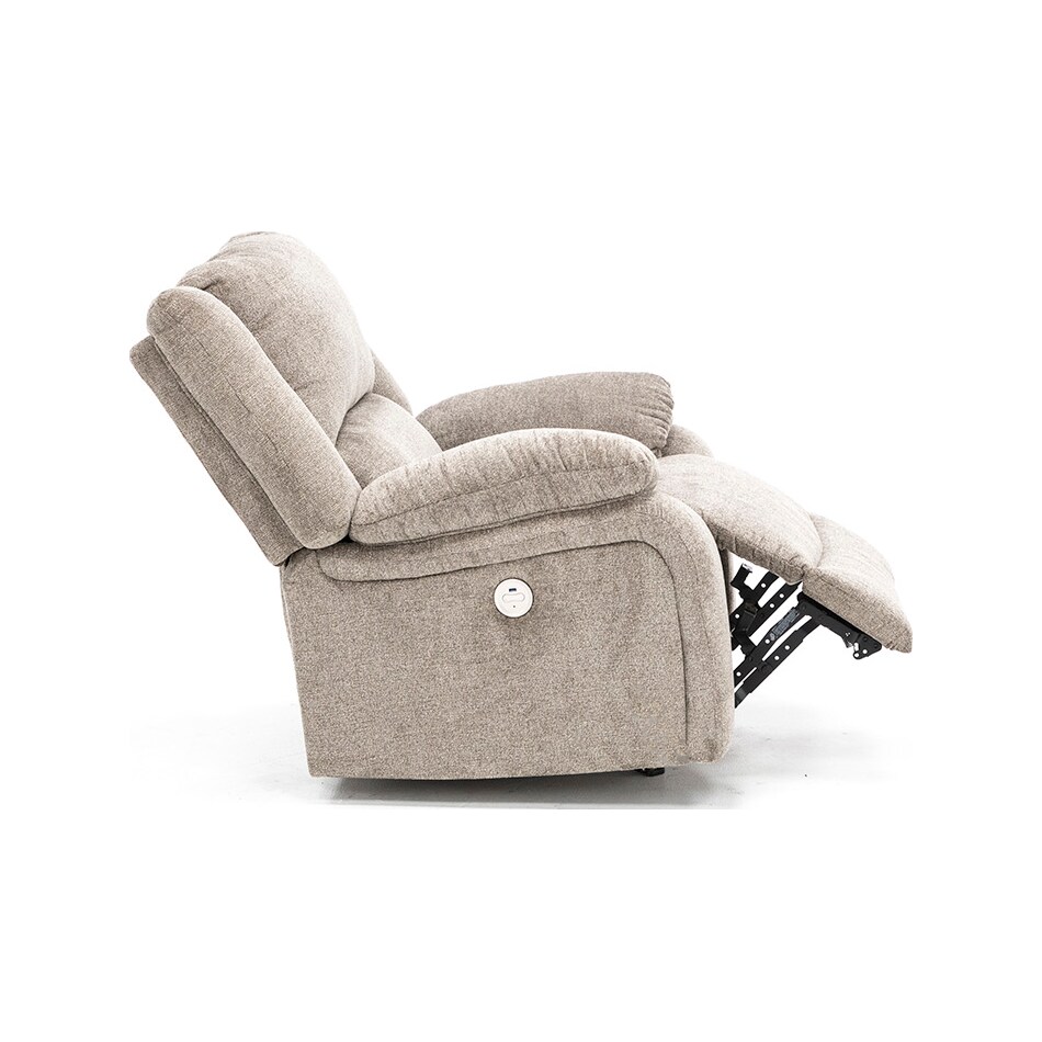 ashley grey recliner   