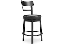 ashx black inch & over bar seat stool   