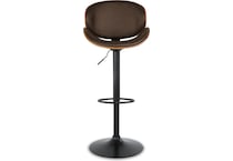 ashx brown inch & over bar seat stool   