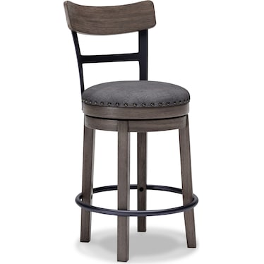 24.13" Swivel Counter Stool Caitbrook