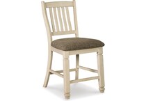 ashx white inch & over bar seat stool   