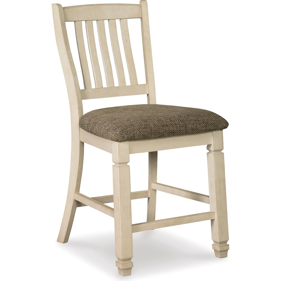 ashx white inch & over bar seat stool   