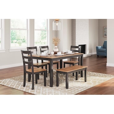 Caden 6pc Dining Set