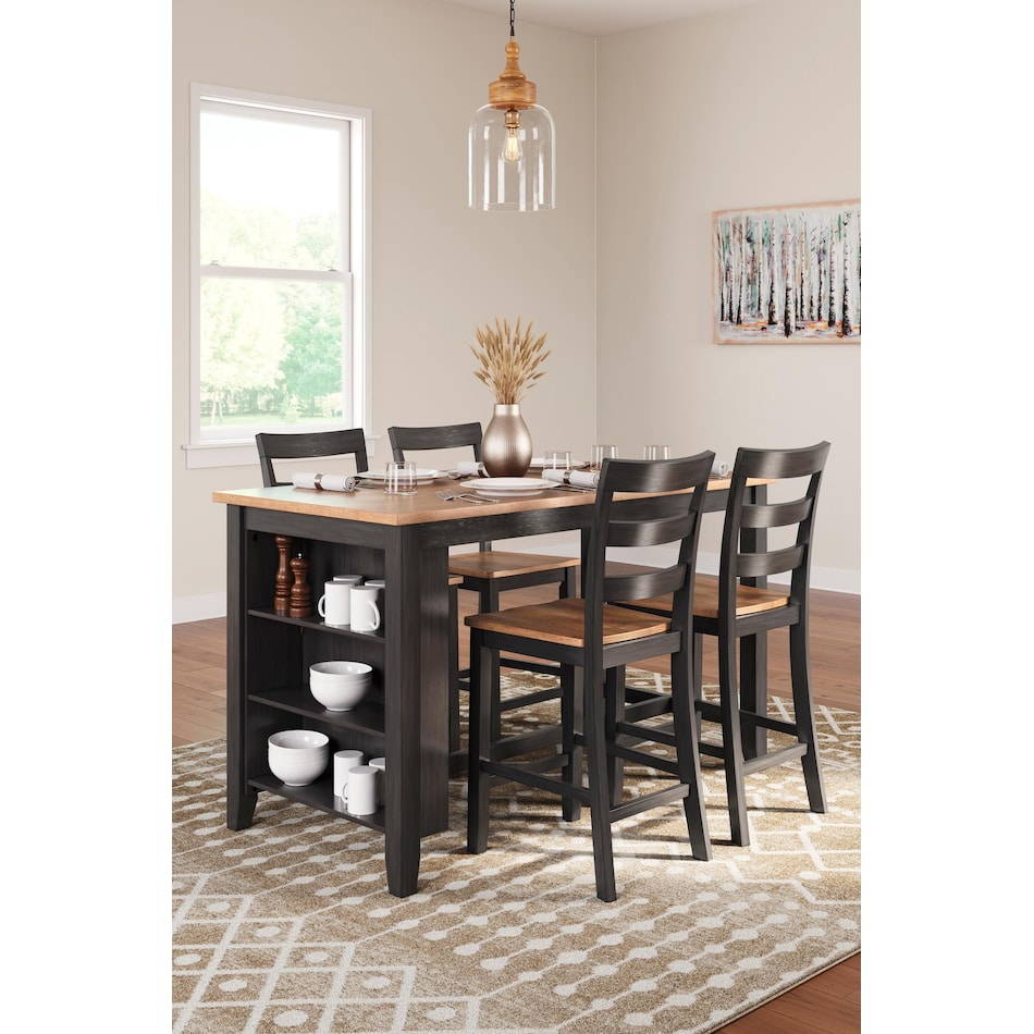 ashy inch counter height rectangle lifestyle image   