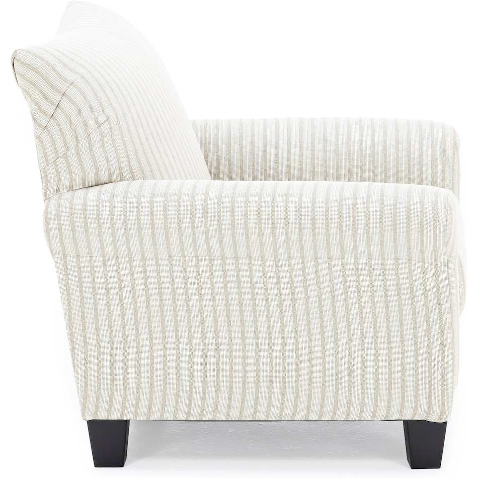 ashy beige accent chair z  