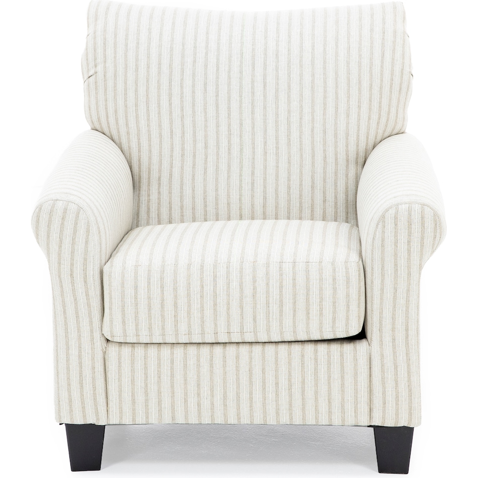 ashy beige accent chair z  