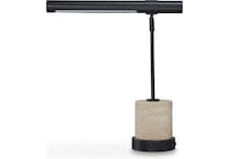 ashy beige desk lamp   