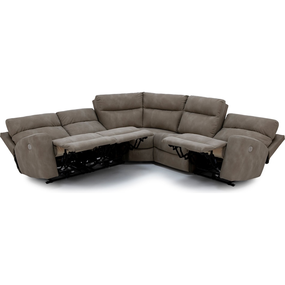 ashy beige mtn fab sectional pkg  