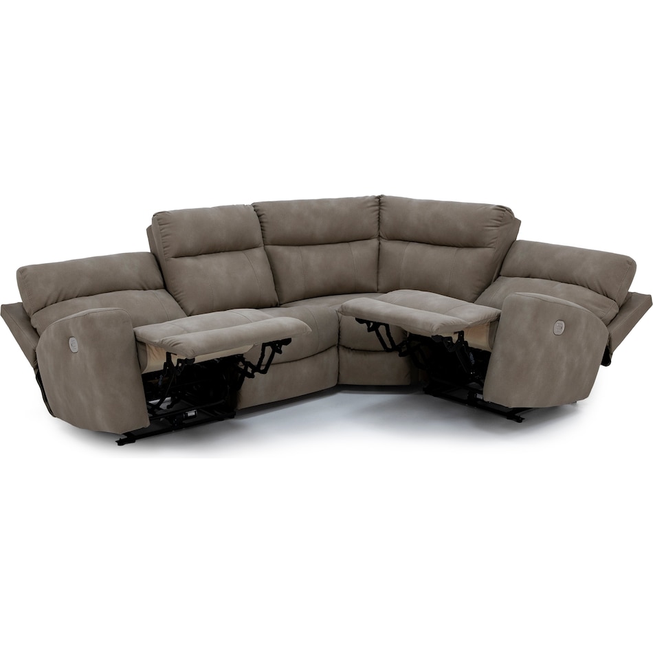 ashy beige mtn fab sectional pkg  