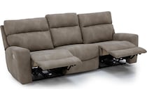 ashy beige mtn fab sectional pkg  