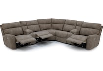 ashy beige mtn fab sectional pkg  