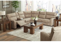 ashy beige mtn fab sectional zpkg  