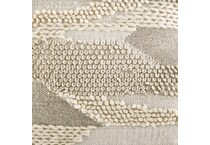 ashy beige pouf   