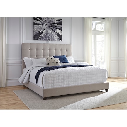 Customer Assembles Queen Upholstered Bed